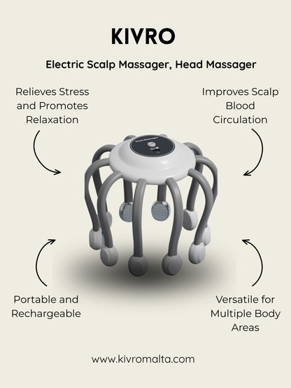 Electric Scalp Massager and Head Massager