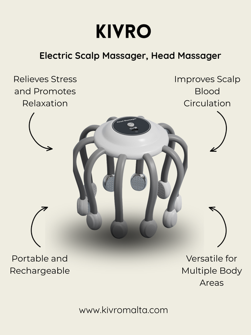 Electric Scalp Massager and Head Massager