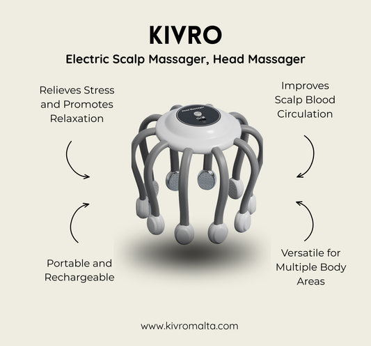 Electric Scalp Massager and Head Massager